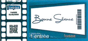 Tickets cinémas Ciné Chèque